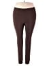 Lands' End Brown Black Active Pants Size 18 (tall) - photo 1