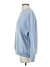 H&M Solid Blue Sweatshirt Size S - photo 5