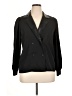 DAZY Black Long Sleeve Blouse Size XL - photo 1