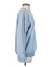 H&M Solid Blue Sweatshirt Size S - photo 4