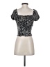 Stitch & Pine Black Short Sleeve Top Size XS - photo 2