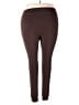 Lands' End Brown Black Active Pants Size 18 (tall) - photo 2