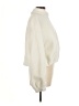 Cider 100% Polyester Ivory Turtleneck Sweater Size M - photo 4