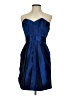 Max and Cleo Blue Cocktail Dress Size 4 - photo 1
