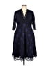 Kiyonna Blue Cocktail Dress Size 2X Plus - photo 1
