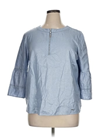 Ellen Tracy 3/4 Sleeve Blouse (view 1)