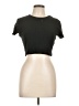 Zara Black Short Sleeve Turtleneck Size L - photo 1