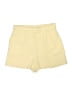 Skies Are Blue Solid Tan Yellow Shorts Size L - photo 1