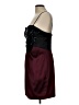 Mignon Stars Burgundy Cocktail Dress Size 10 (estimated) - photo 5