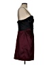 Mignon Stars Burgundy Cocktail Dress Size 10 (estimated) - photo 4