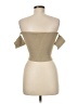 Emory Park Tan Short Sleeve Top Size M - photo 2