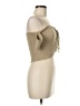 Emory Park Tan Short Sleeve Top Size M - photo 4
