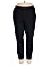 D&Co. Solid Black Casual Pants Size 20 - photo 1