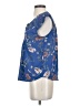 Collective Concepts 100% Polyester Blue Sleeveless Blouse Size S - photo 5