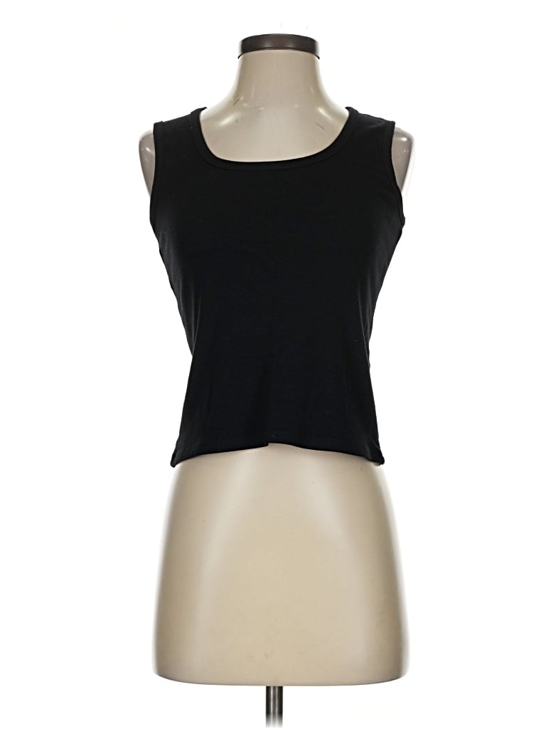 Pre-owned Cyrus Sleeveless T-shirt In Black