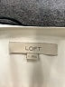 Ann Taylor LOFT 100% Polyester Ivory Long Sleeve Blouse Size L - photo 7