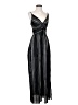 Unbranded Stripes Black Cocktail Dress Size S (estimated) - photo 1