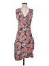 Assorted Brands Print Brown Cocktail Dress Size S - photo 1