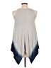 Splendid 100% Rayon Gray Sleeveless T-Shirt Size 10 - photo 2