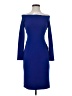 Eliza J Solid Blue Cocktail Dress Size 2 - photo 1