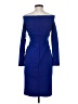 Eliza J Solid Blue Cocktail Dress Size 2 - photo 2