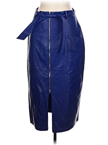 Eva Franco Faux Leather Skirt (view 1)