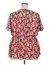 Lane Bryant Orange Short Sleeve Blouse Size 18 - photo 2