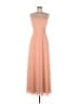 Wtoo 100% Polyester Tan Cocktail Dress Size L - photo 1