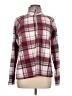 Eddie Bauer Plaid Burgundy Cardigan Size L - photo 1