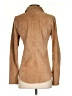 Ecru 100% Leather Tan Jacket Size S - photo 2