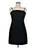 Lulus 100% Polyester Solid Black Cocktail Dress Size M - photo 1