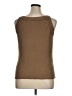 MULTIPLES 100% Cotton Brown Sleeveless Top Size XL - photo 2