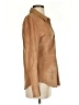 Ecru 100% Leather Tan Jacket Size S - photo 4