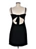 Lulus 100% Polyester Solid Black Cocktail Dress Size M - photo 2