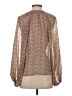 Minkpink Brown Long Sleeve Blouse Size XS - photo 2
