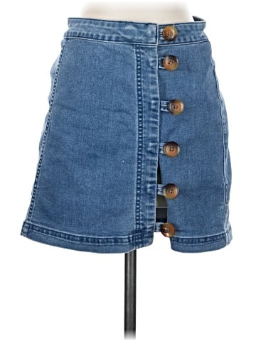 Free People Denim Skirt (view 1)