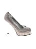 Guess Metallic Silver Pink Heels Size 8 1/2 - photo 1