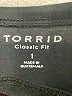 Torrid 100% Cotton Black Short Sleeve T-Shirt Size 1X Plus (1) - photo 7