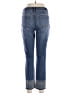 Earl Jean Chevron-herringbone Blue Jeans Size 8 - photo 2