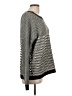 Everly Houndstooth Black Gray Pullover Sweater Size L - photo 4