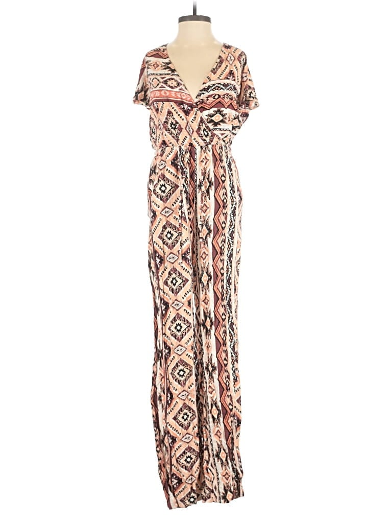 Pre-owned Forever 21 Jumpsuit In Ivory