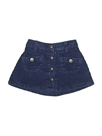 French Toast Denim Skirt (view 1)