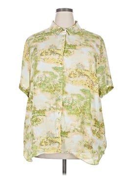 Rose + Olive Short Sleeve Blouse