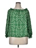 Max Edition 100% Polyester Green 3/4 Sleeve Blouse Size XL - photo 1