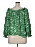 Max Edition 100% Polyester Green 3/4 Sleeve Blouse Size XL - photo 2