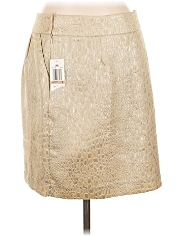 Rebecca Moses Faux Leather Skirt (view 2)