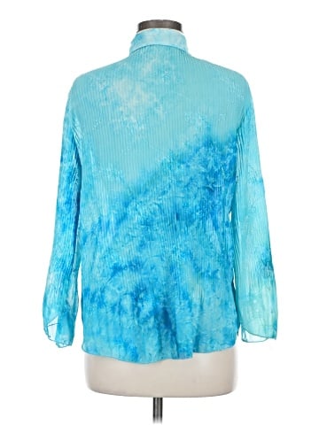 Pretty Angel Long Sleeve Silk Top (view 2)