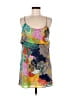 Narcisa Lang 100% Polyester Tropical Gray Cocktail Dress Size S - photo 1