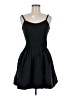OAK + FORT Solid Black Cocktail Dress Size M - photo 1