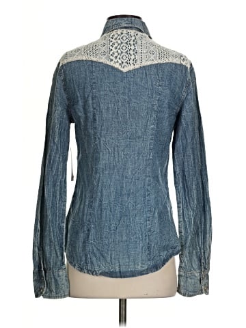 Allen B. by Allen Schwartz Long Sleeve Button-Down Shirt (view 2)
